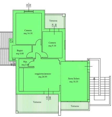 appartamento in vendita a Cecina