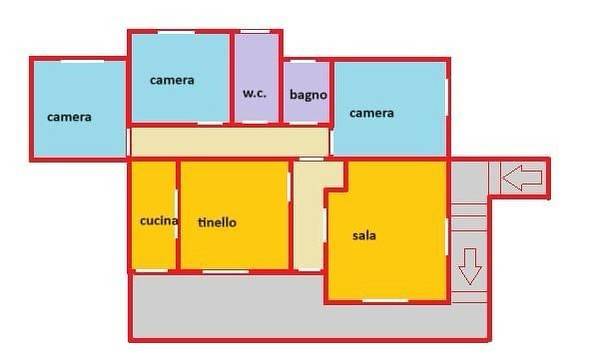 appartamento in vendita a Cecina