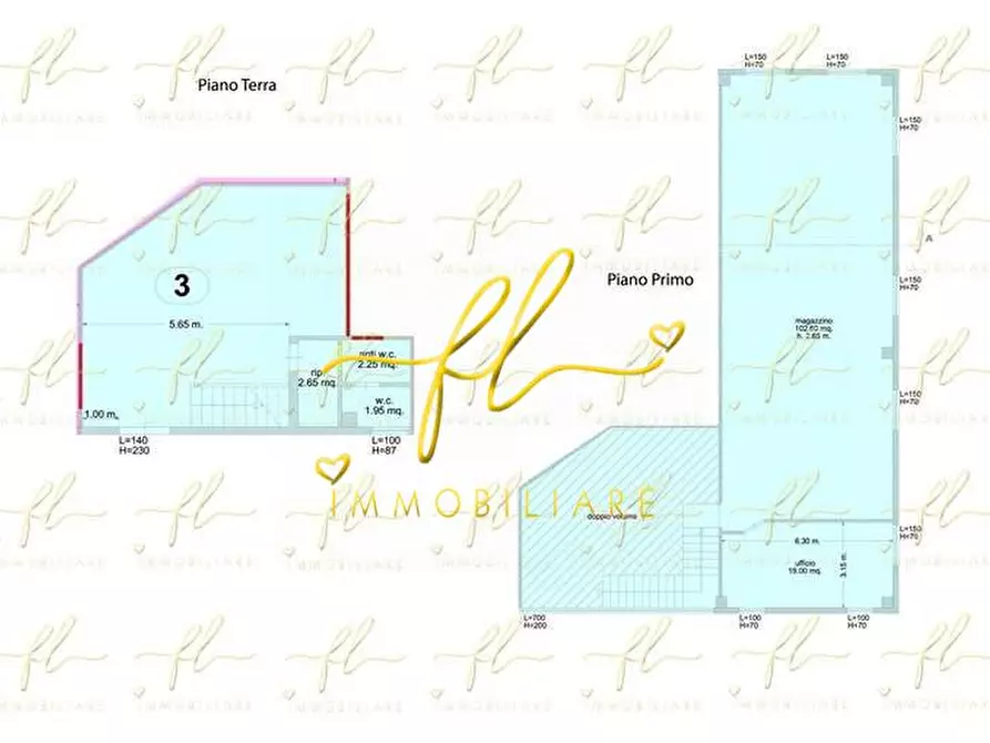 locale commerciale in vendita a Cecina