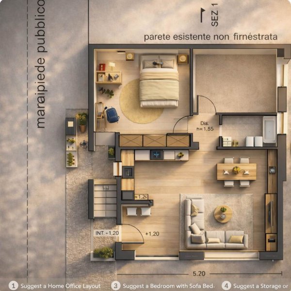 appartamento in vendita a Cecina