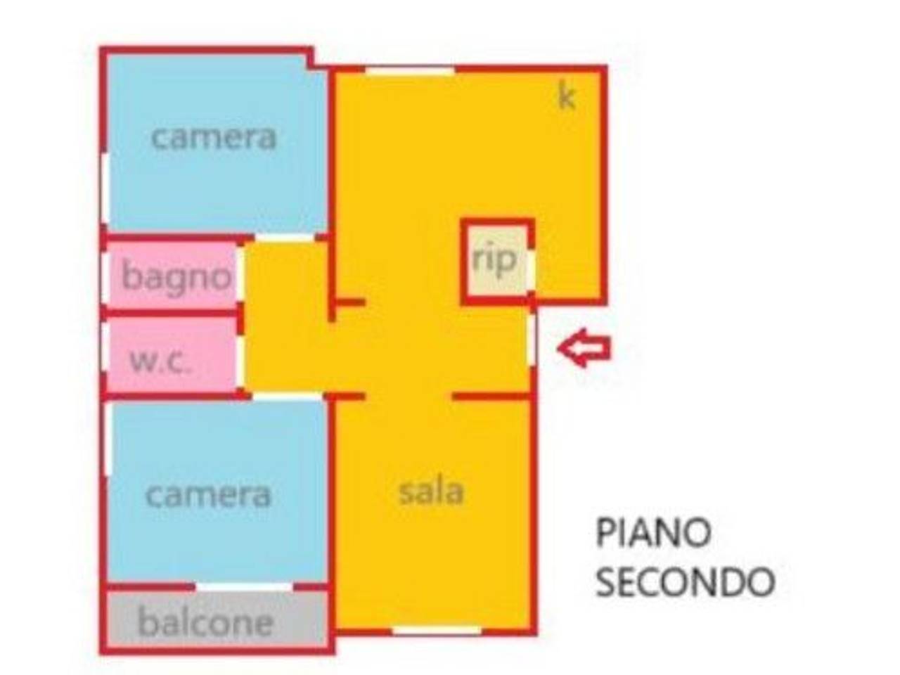 appartamento in vendita a Cecina