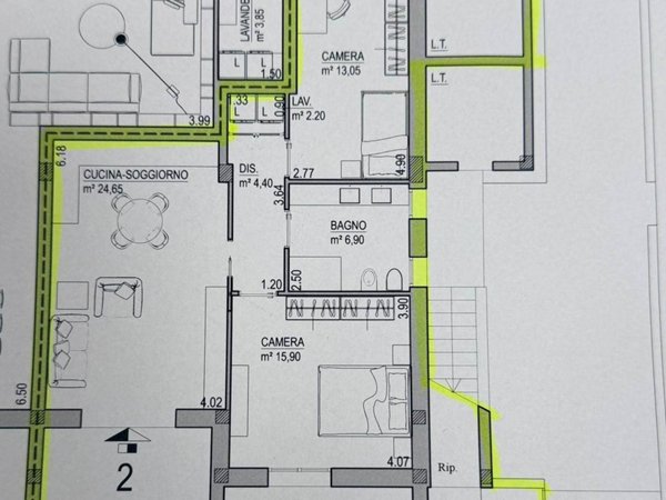 appartamento in vendita a Cecina