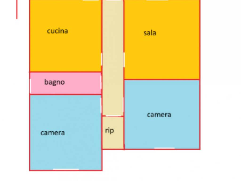 appartamento in vendita a Cecina
