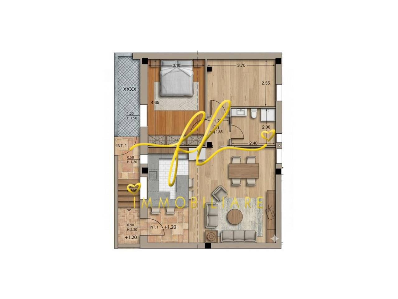 appartamento in vendita a Cecina