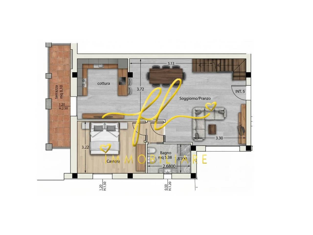 appartamento in vendita a Cecina