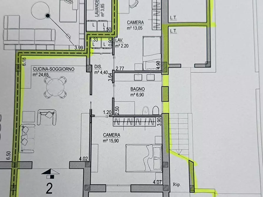 appartamento in vendita a Cecina