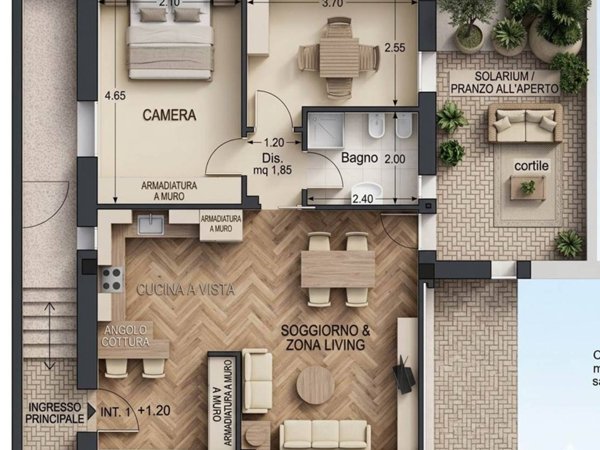 appartamento in vendita a Cecina