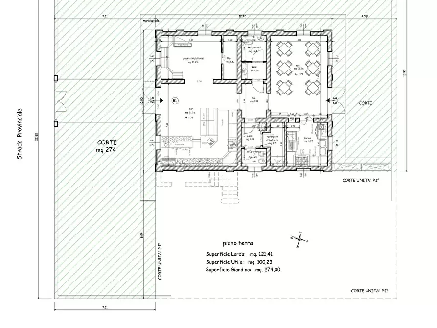 locale commerciale in vendita a Cecina
