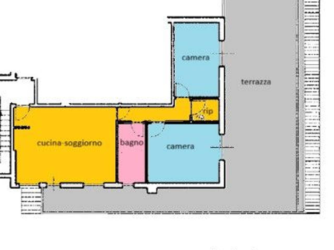 appartamento in vendita a Cecina