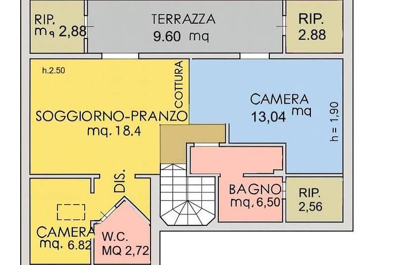 appartamento in vendita a Cecina