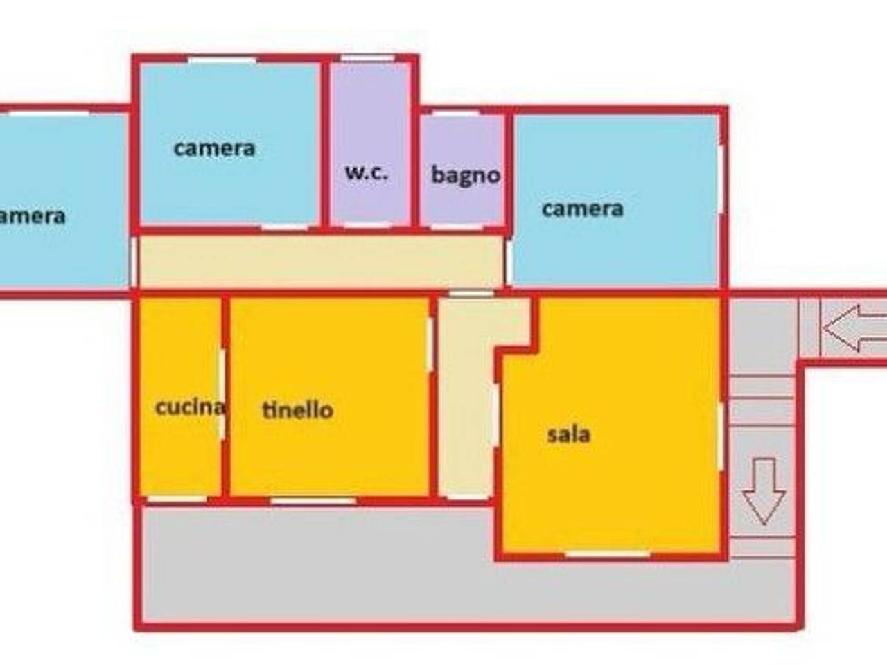 appartamento in vendita a Cecina