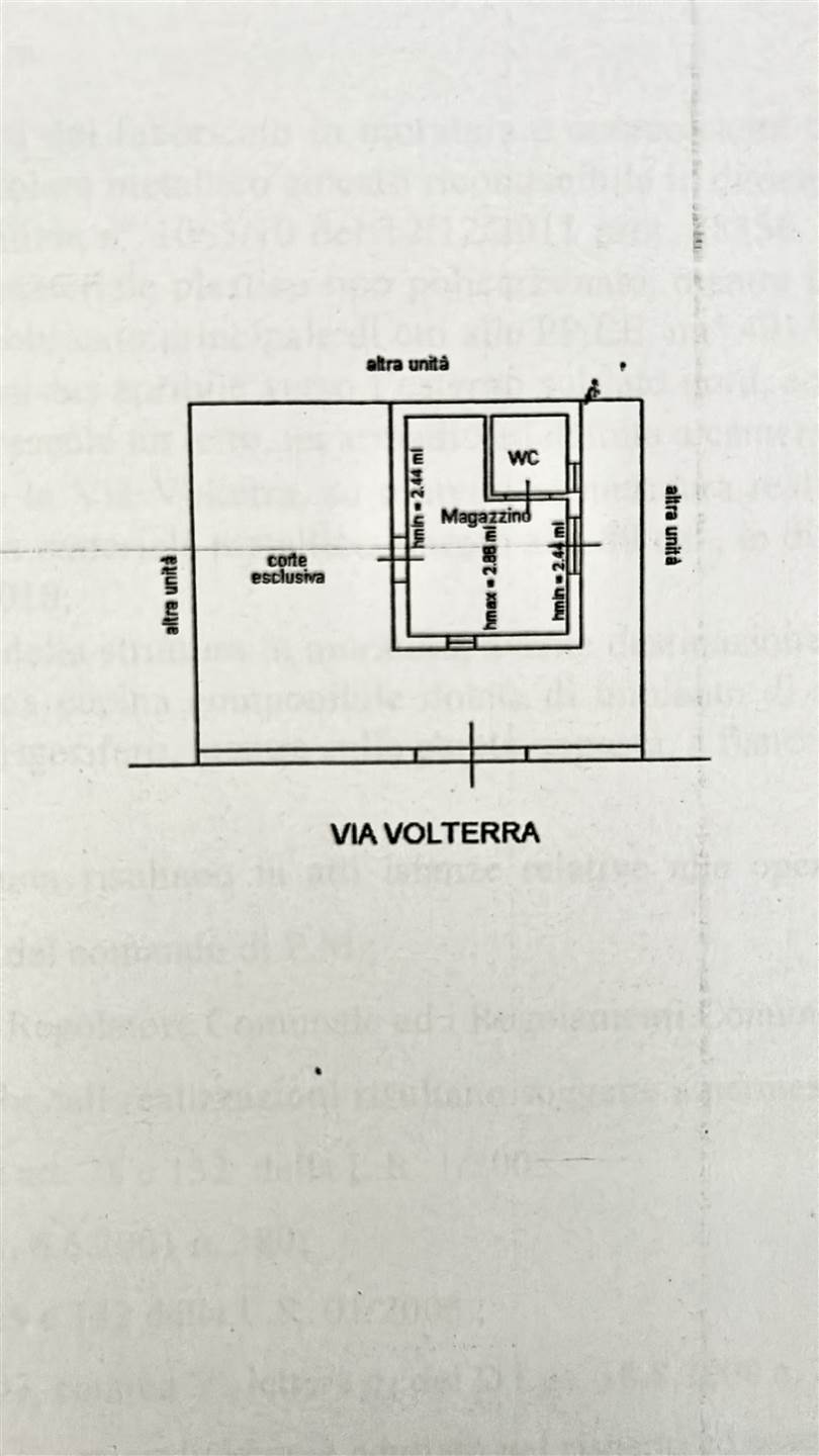 locale di sgombero in vendita a Cecina