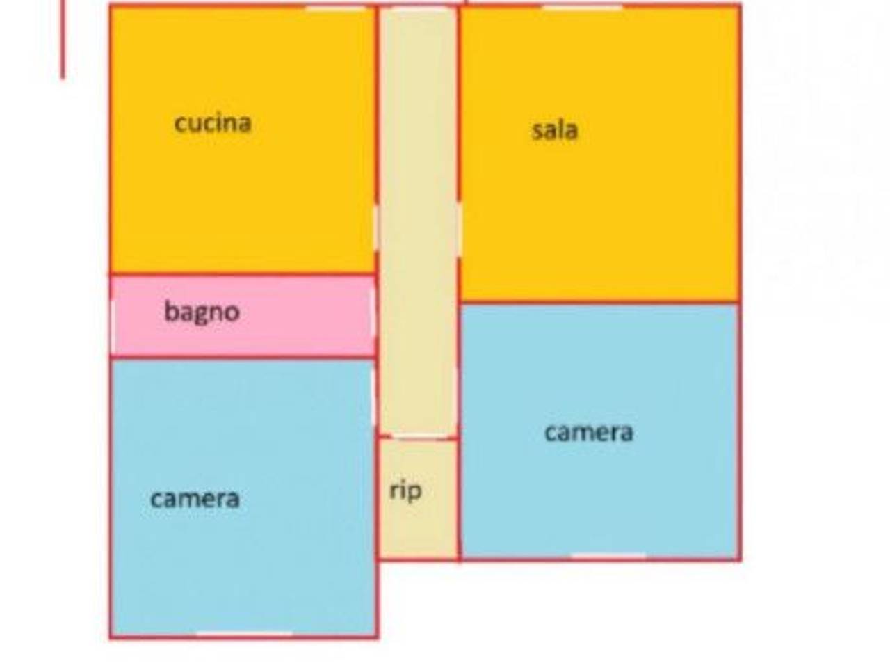 appartamento in vendita a Cecina