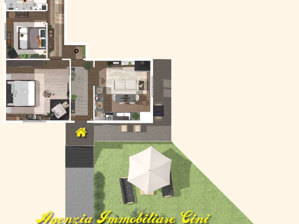 appartamento in vendita a Collesalvetti in zona Stagno