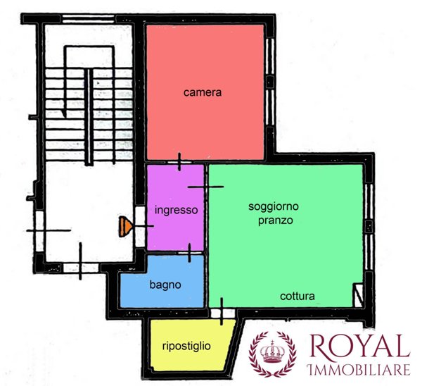 appartamento in vendita a Collesalvetti in zona Stagno