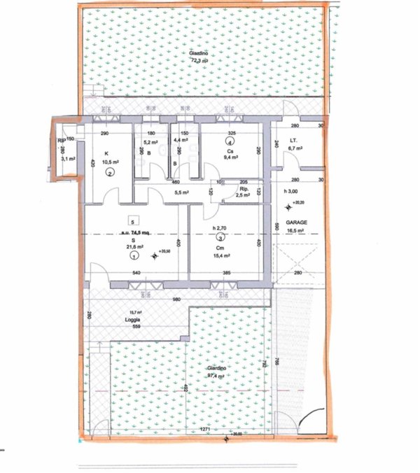 appartamento in vendita a Collesalvetti