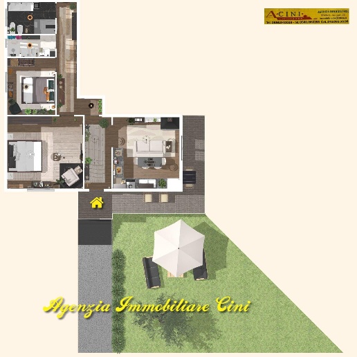 appartamento in vendita a Collesalvetti in zona Stagno