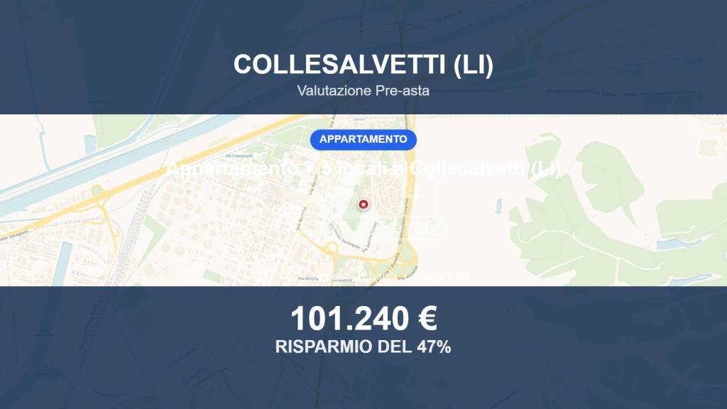 appartamento in vendita a Collesalvetti in zona Stagno