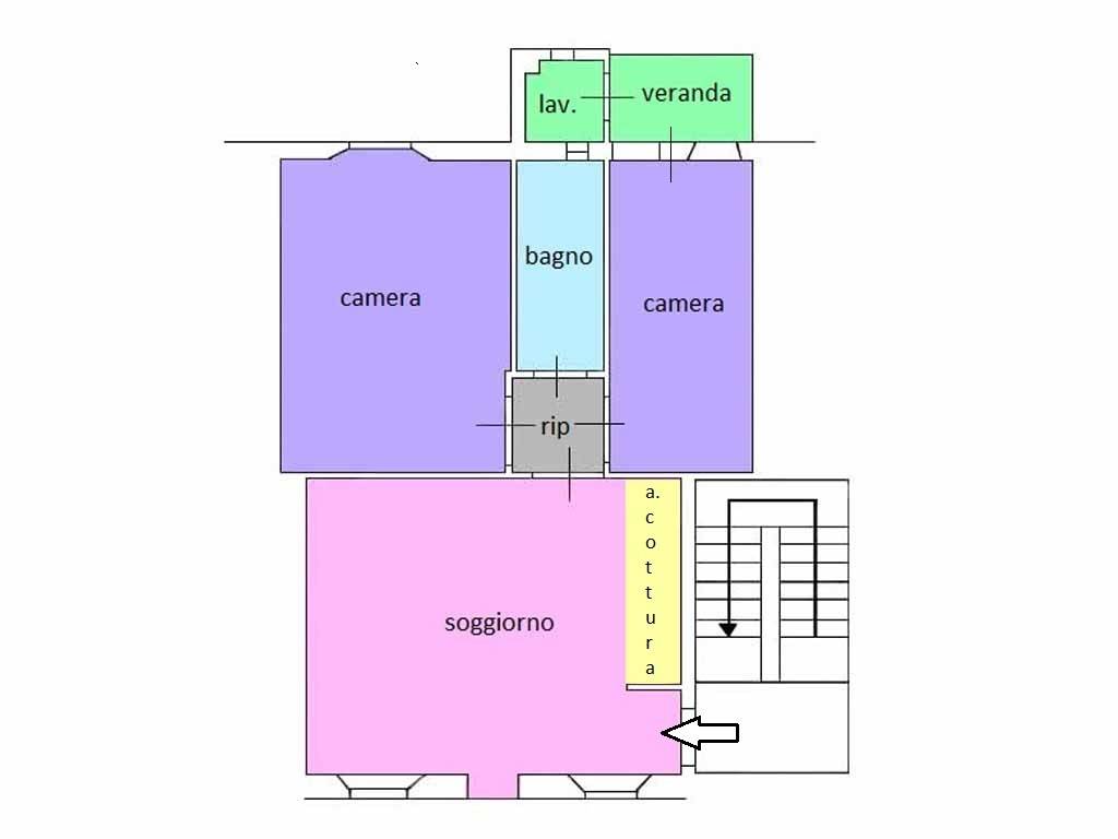 appartamento in vendita a Livorno