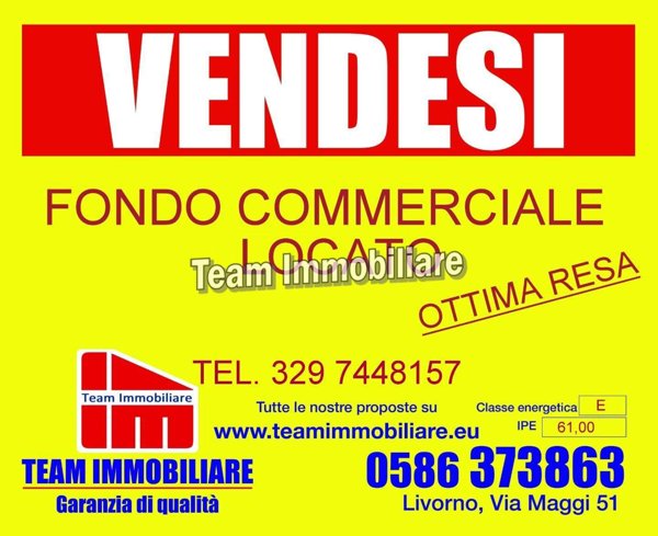 locale commerciale in vendita a Livorno