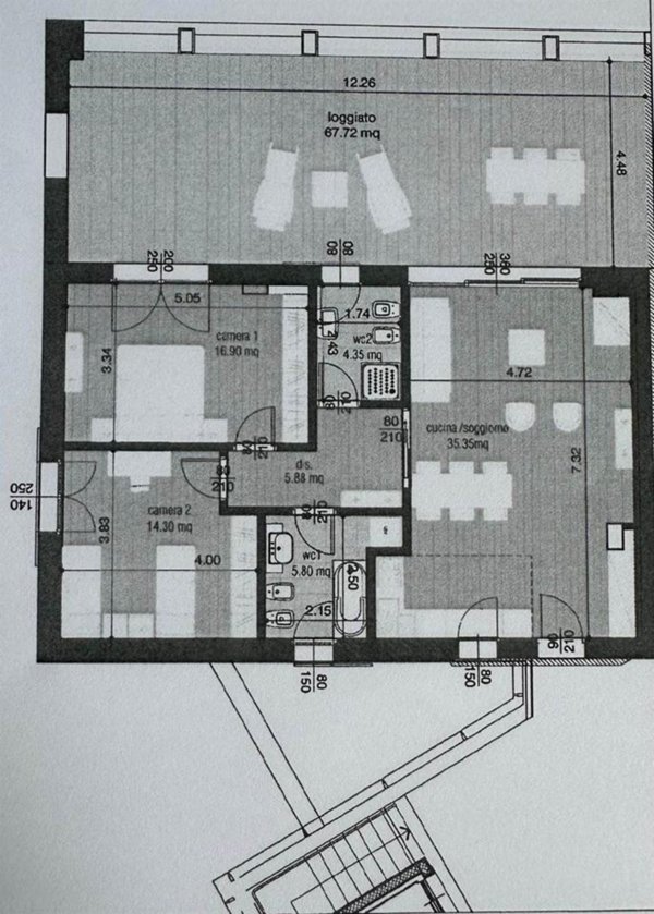appartamento in vendita a Livorno in zona Centro Città