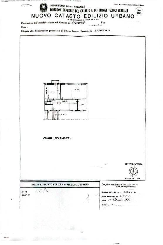 appartamento in vendita a Livorno in zona Centro Città