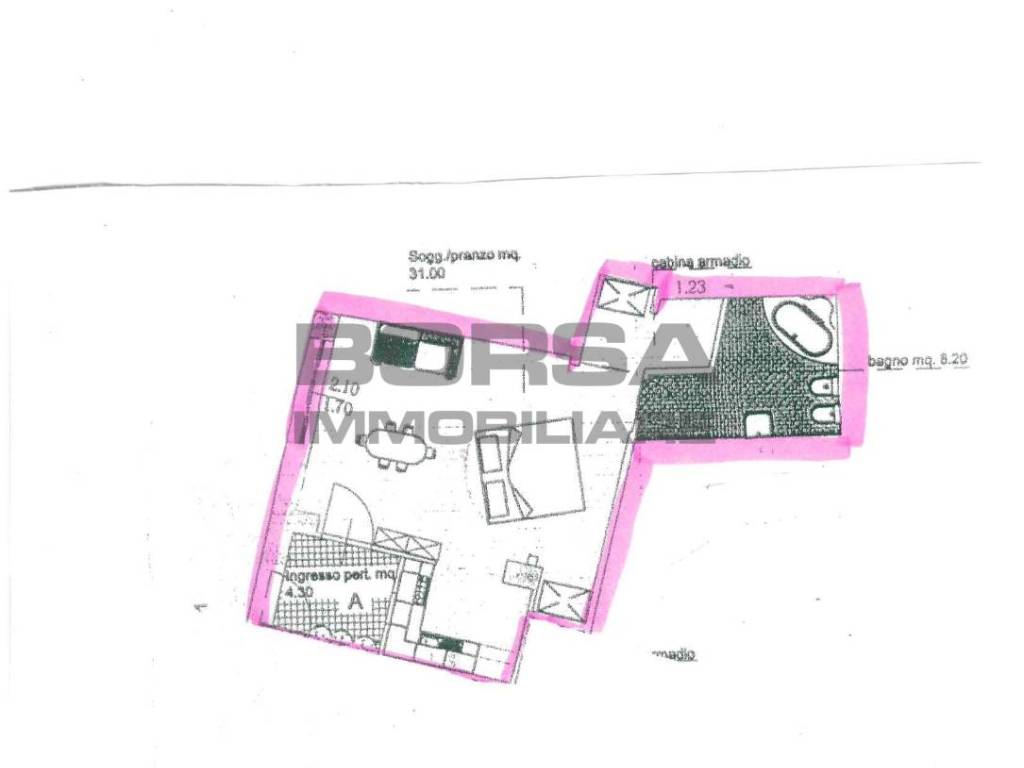 appartamento in vendita a Livorno