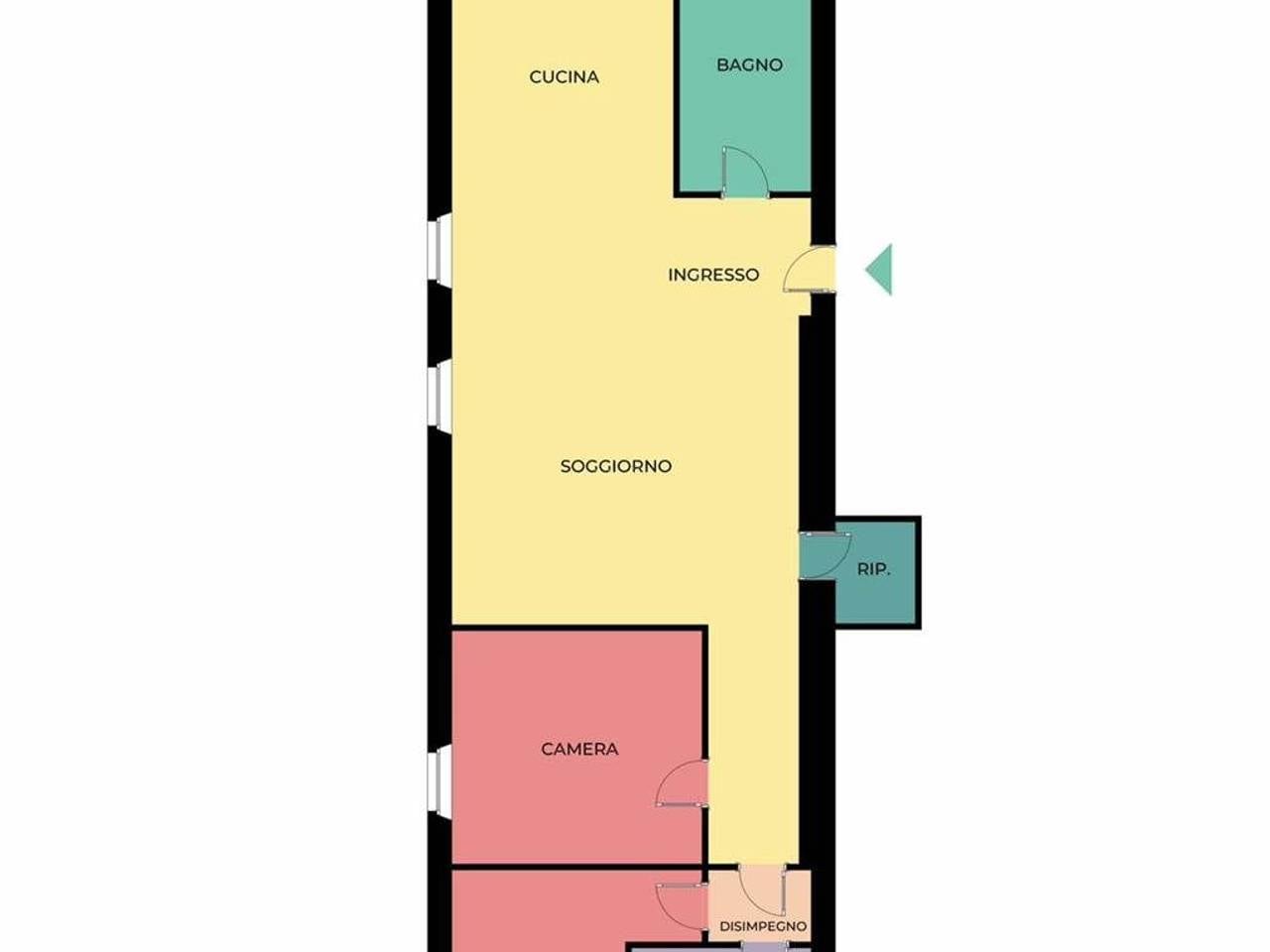 appartamento in vendita a Livorno in zona Lungomare