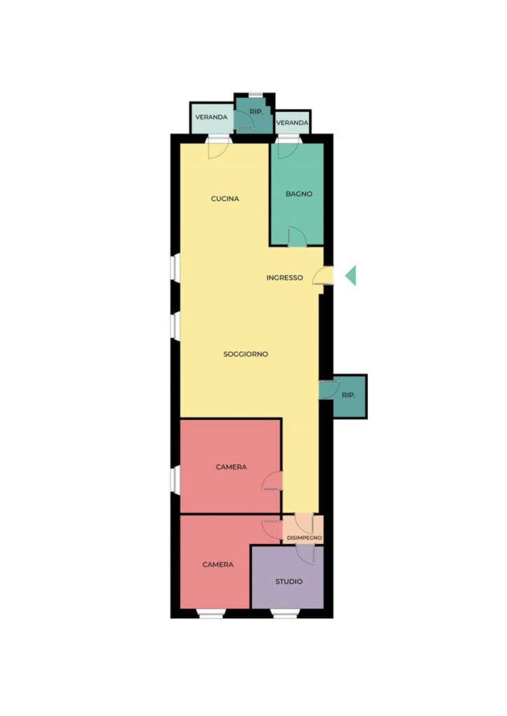 appartamento in vendita a Livorno