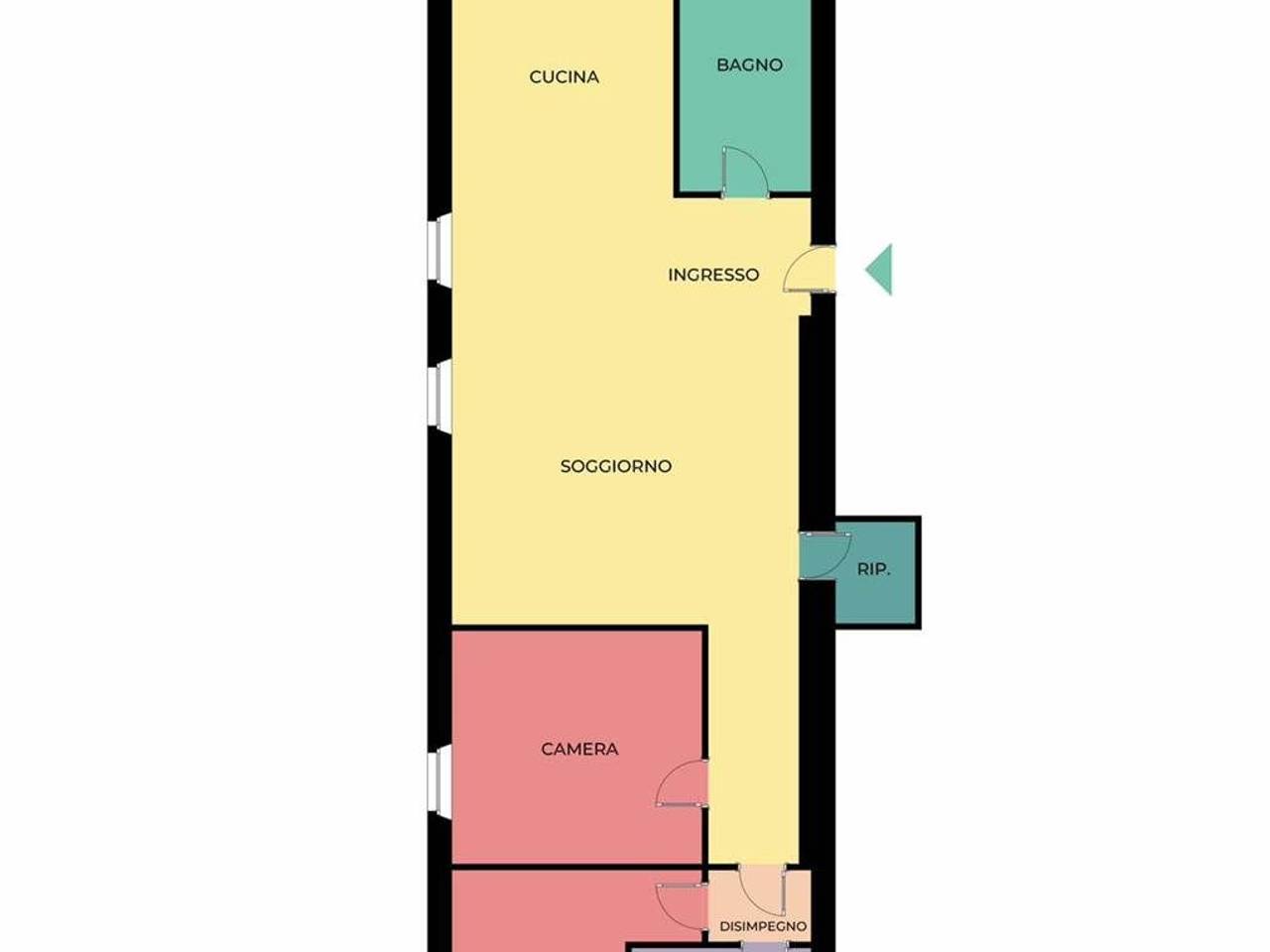 appartamento in vendita a Livorno