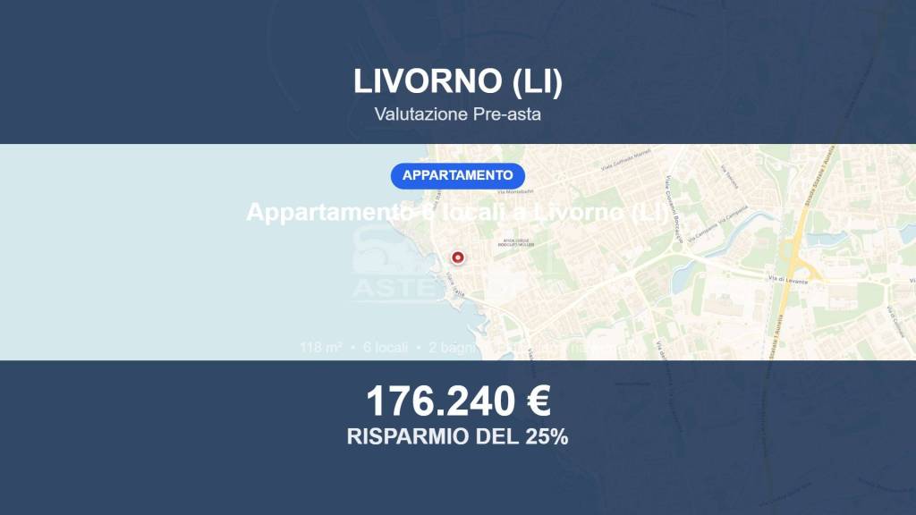 appartamento in vendita a Livorno