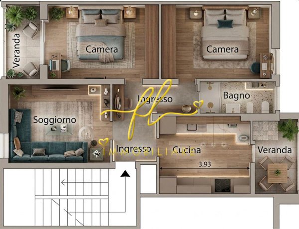 appartamento in vendita a Livorno