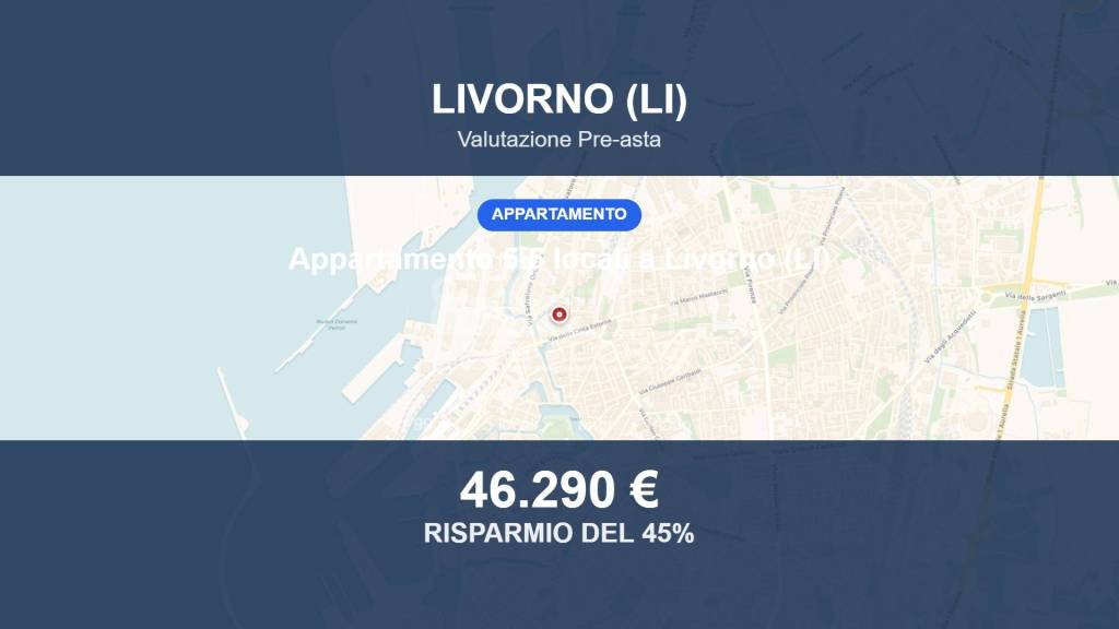 appartamento in vendita a Livorno