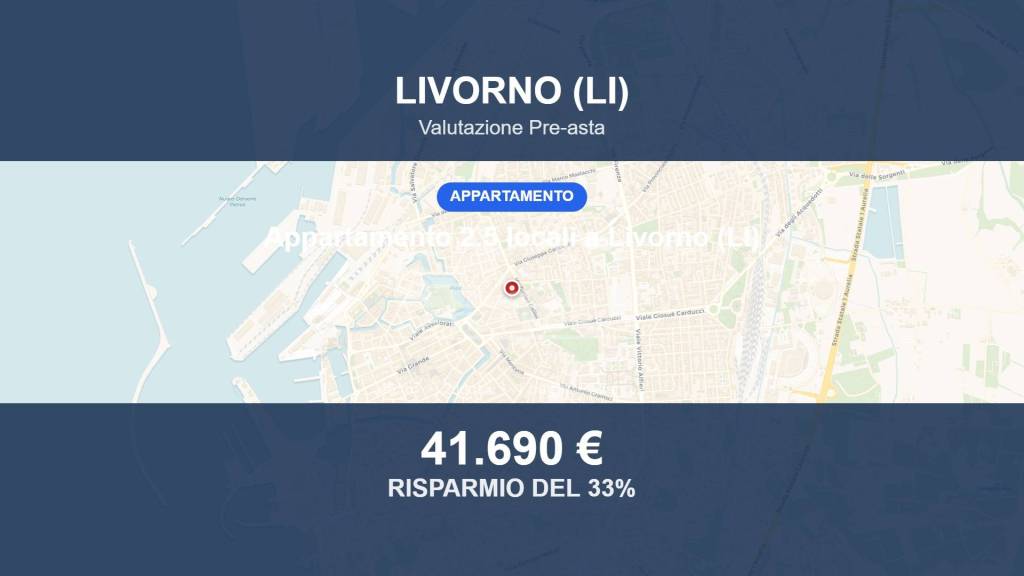 appartamento in vendita a Livorno in zona Centro Città