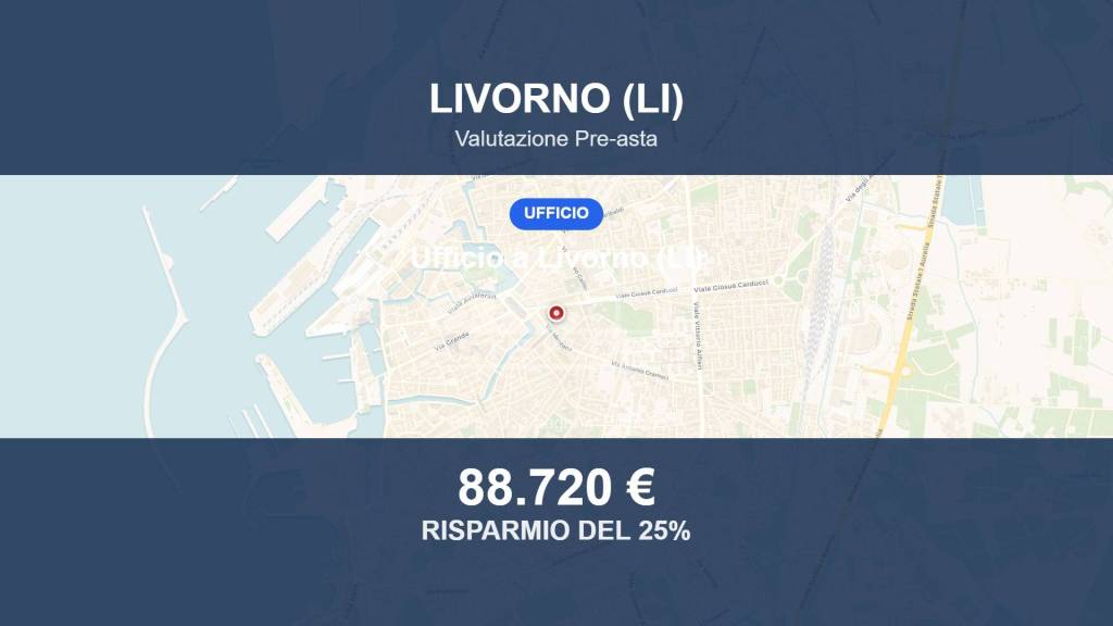 ufficio in vendita a Livorno in zona Centro Città
