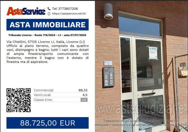 ufficio in vendita a Livorno