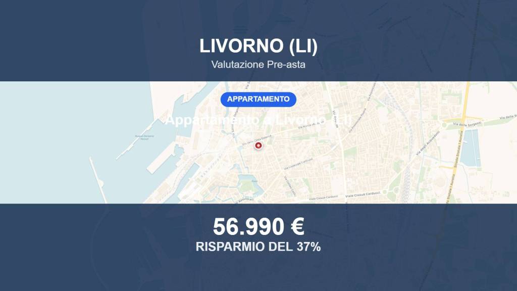 appartamento in vendita a Livorno in zona Centro Città