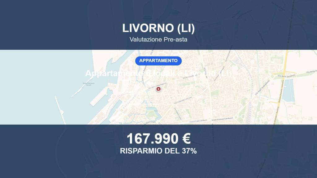 appartamento in vendita a Livorno in zona Centro Città