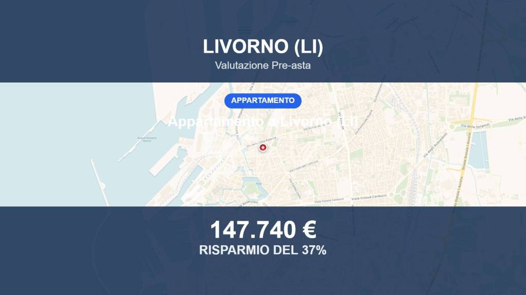 appartamento in vendita a Livorno in zona Centro Città
