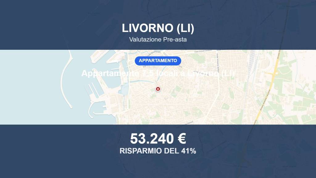appartamento in vendita a Livorno in zona Centro Città