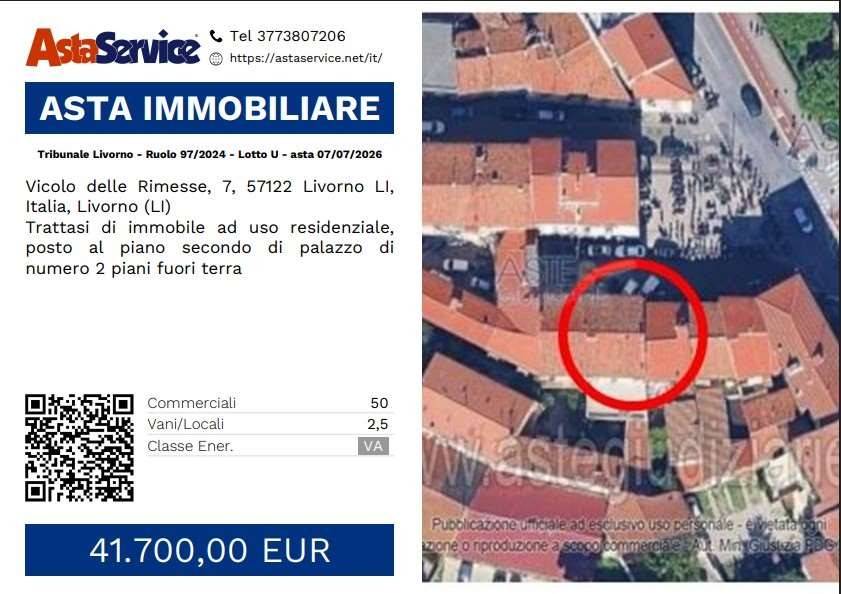 appartamento in vendita a Livorno