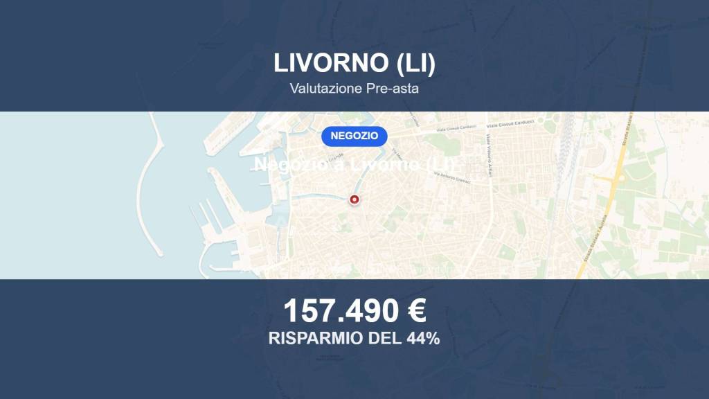 negozio in vendita a Livorno in zona Centro Città