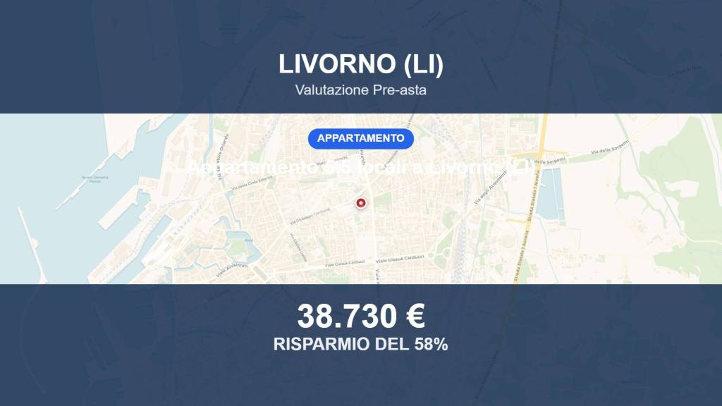 appartamento in vendita a Livorno in zona Centro Città
