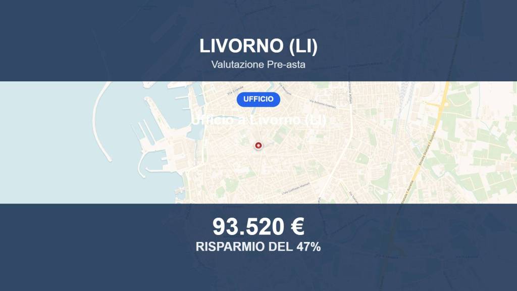 ufficio in vendita a Livorno in zona Centro Città