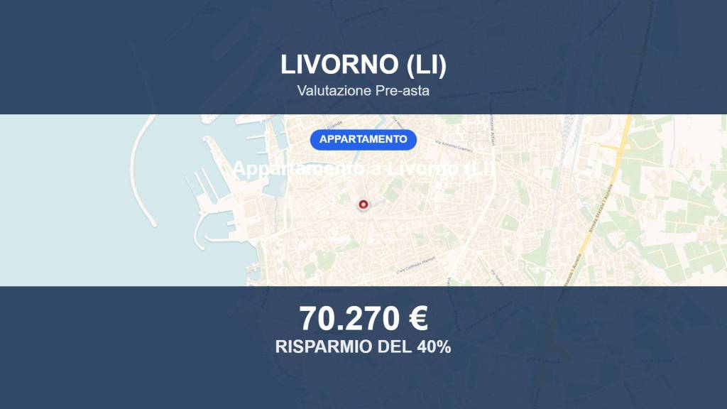 appartamento in vendita a Livorno in zona Centro Città