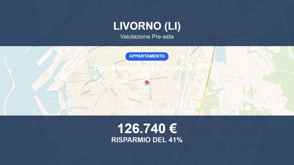 appartamento in vendita a Livorno