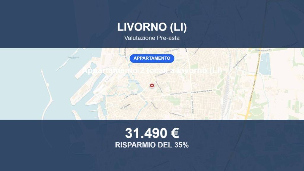 appartamento in vendita a Livorno in zona Centro Città