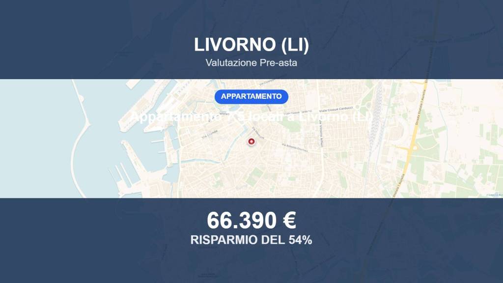 appartamento in vendita a Livorno in zona Centro Città