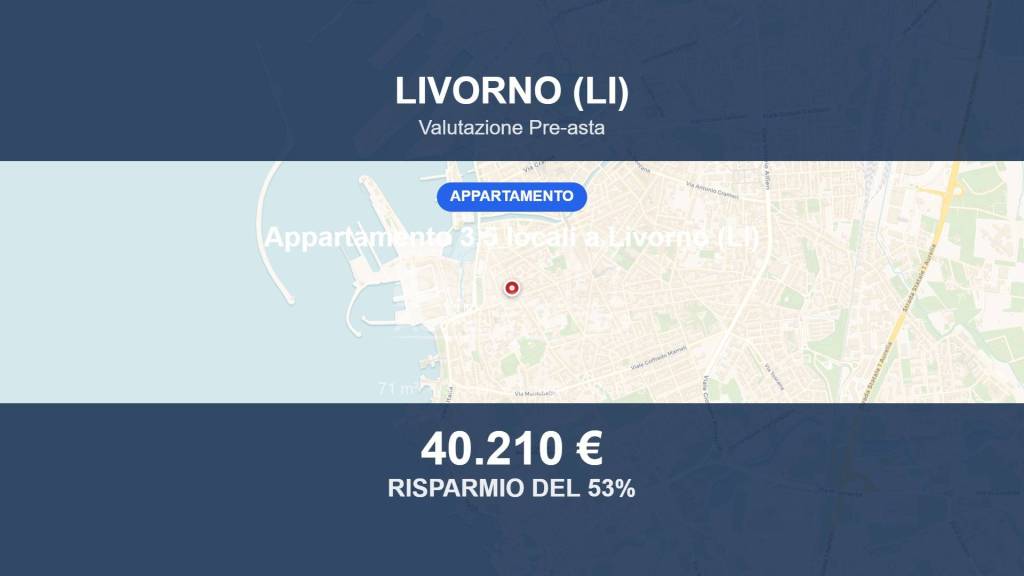 appartamento in vendita a Livorno