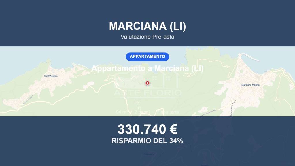 appartamento in vendita a Marciana